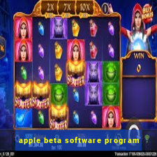 apple beta software program